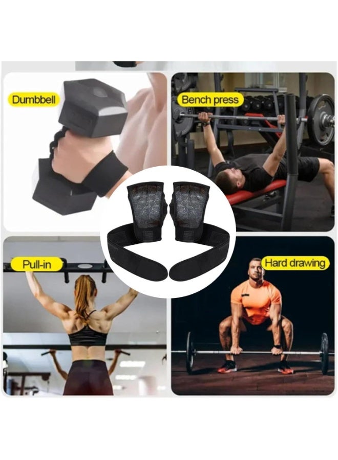 LYNLYN Half Finger Workout Mittens, Breathable Weight Lifting Gloves for Men and Women, Multipurpose Fitness and Training Gym Accessories - Image 3